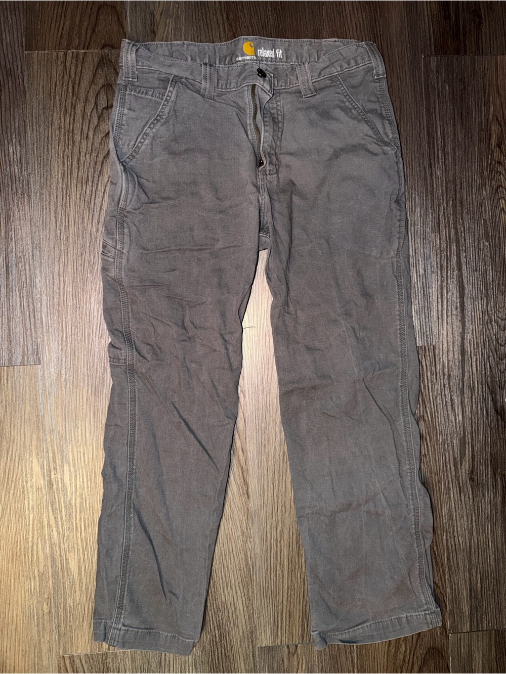 Carhartt Relaxed Fit Men's pants — Charcoal Gray